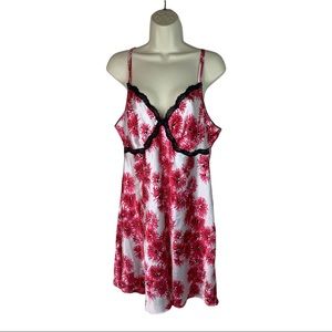 Gilligan & O’Malley Vintage Lace Trimmed Lingerie Nightgown Women’s XL